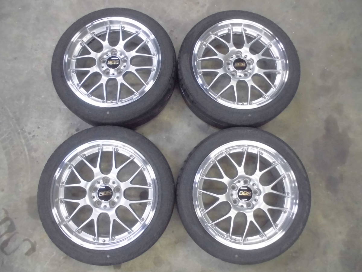 18インチ BBS RS-GT 鍛造 RS901 4本 アルミホイール | ガンメタリック