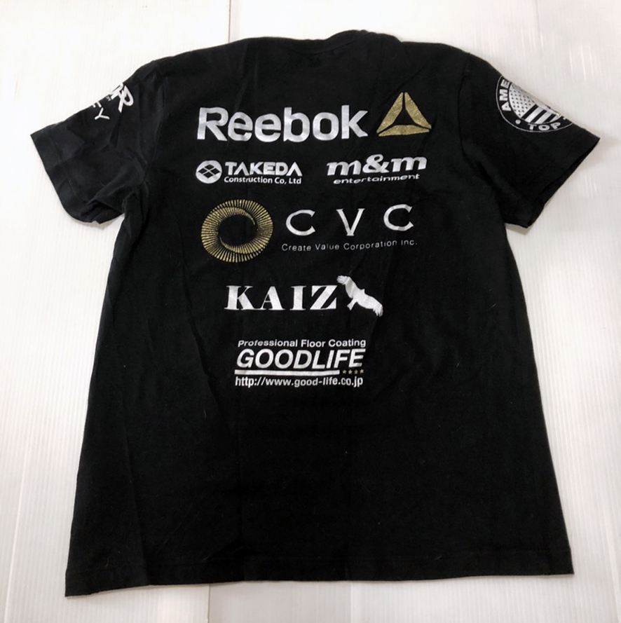 堀口恭司 RIZIN.13 入場Tシャツ Lサイズ ライジン UFC 空手 格闘技MMA
