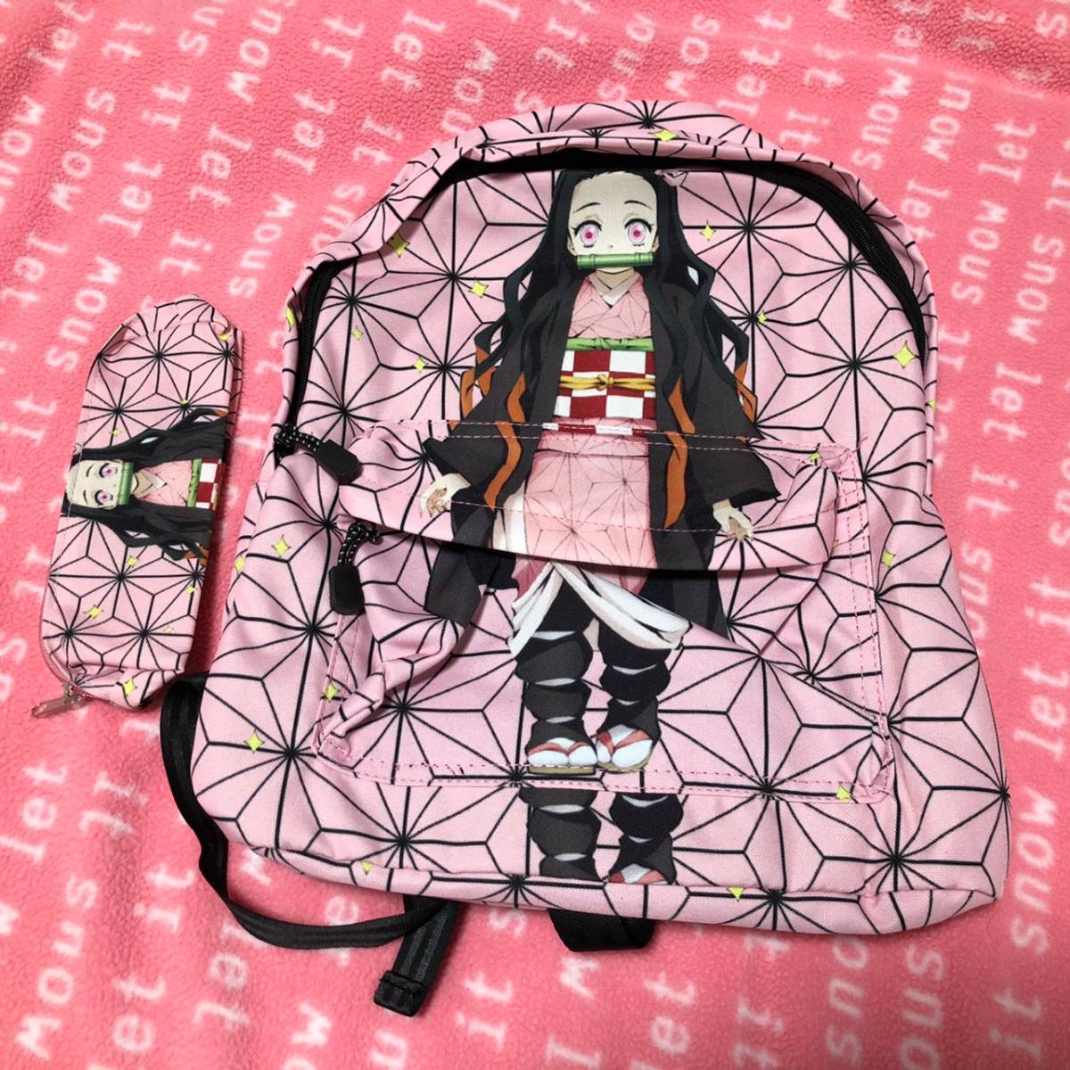 □1円スタート□新品 鬼滅の刃 きめつのやいば ねずこ リュックサック