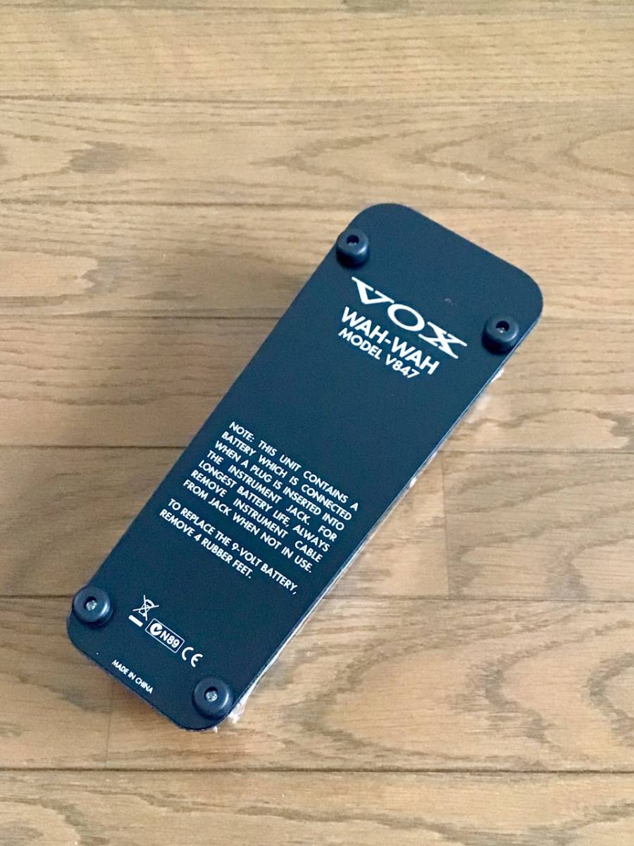 新品同様 VOX V847A Wah Wah Pedal ワウペダル ボックス V847-A 【公式