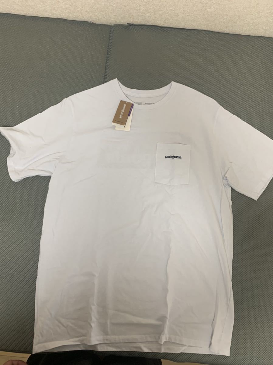 新作登場，大人気 patagonia パタゴニア M's P-6 Logo Pocket Responsibili-Tee Mサイズ(半袖Tシャツ)｜売買されたオークション情報、yahooの商品情報をアーカイブ公開 - オークファン 男性用