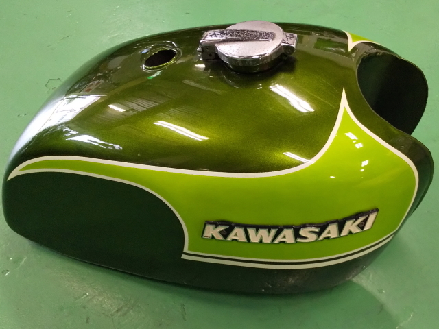 大阪より出品カワサキ-W1SA限定　タンク_9