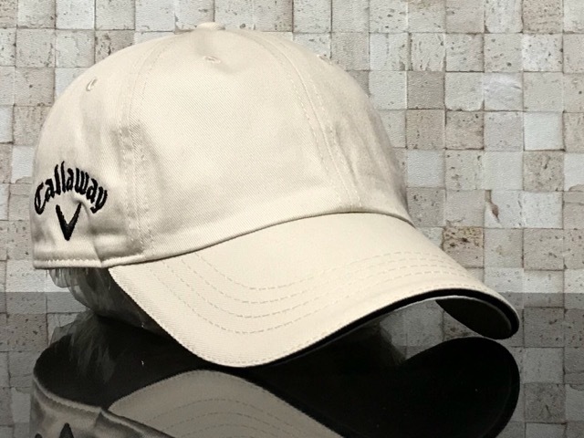 【人気セール，定番人気】 品 66Y Callaway Golf キャロウェイ ゴルフ キャップ 帽子 CAP 限定１個 お洒落なベージュのコットン素材 FREEサイズ(キャロウェイ)｜売買されたオークション情報、yahooの商品情報をアーカイブ公開 キャップ