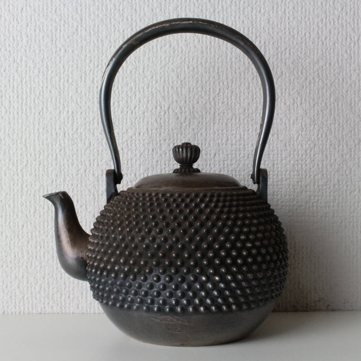 Y2889-5 茶道具 京焼 桶谷定一 文琳茶入 共箱・仕覆 #13 -