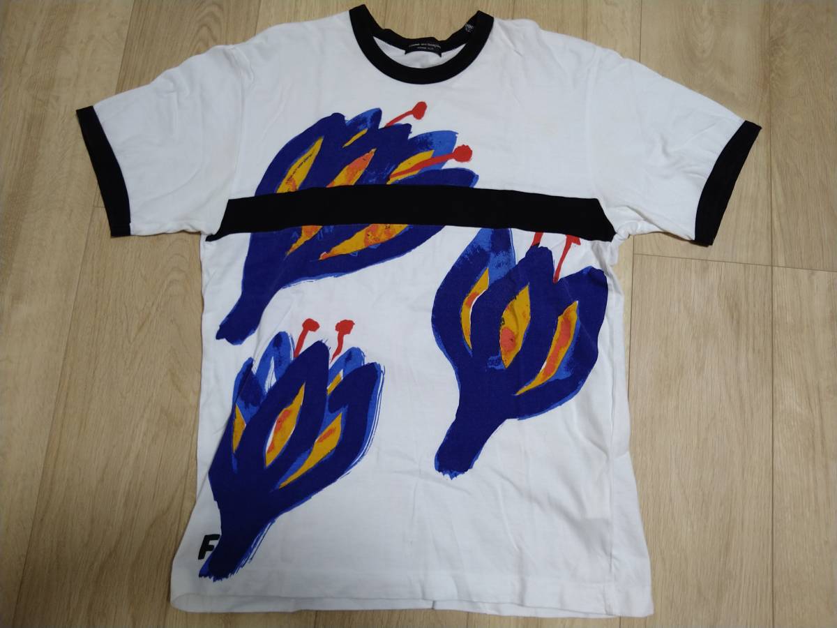 COMME des GARCONS HOMME PLUS Tシャツ 花柄 フィリップ・パゴウスキー 