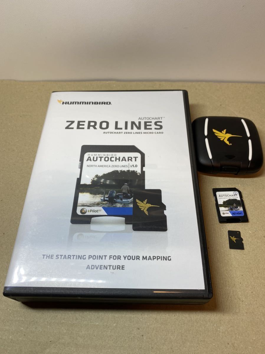 SALE，定番人気 HUMMINGBIRD AUTO CHART ZERO LINE MICRO CARD ハミンバード ゼロライン マイクロカード(モニター5型～)｜売買されたオークション情報、yahooの商品情報をアーカイブ公開 - オークファン 魚群探知機