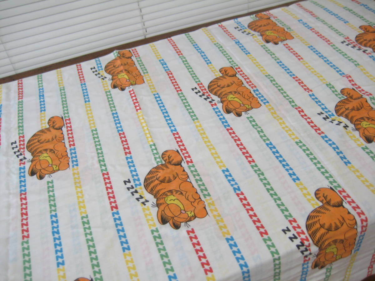 寝具 レア☆新品未開封 Garfield ガーフィールド ヴィンテージ シーツ