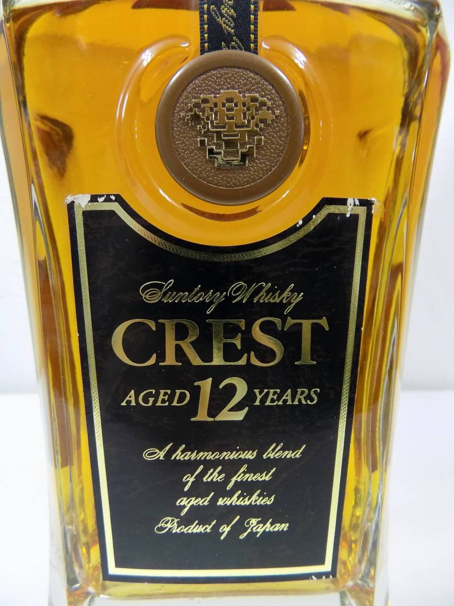 サントリー クレスト 12年 CREST ウイスキー SUNTORY 未開栓 古酒