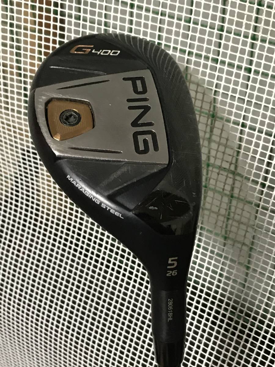 PING ALTA J CB SR 5U 26°用 ピンping G400 alta j cb sr 26度 5u u5 ヘッドカバーあり 【公式通販】
