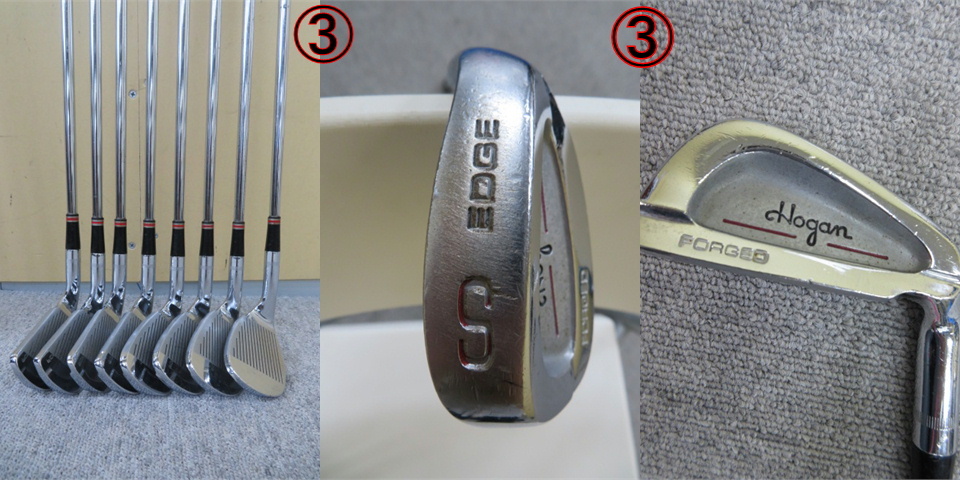 Hogan Ben Bounce Sole 1+ - Irons 0 Apex Heroes Range Driving | バウンスソールと仲間たち。古いホーガンの 1 Golfer
