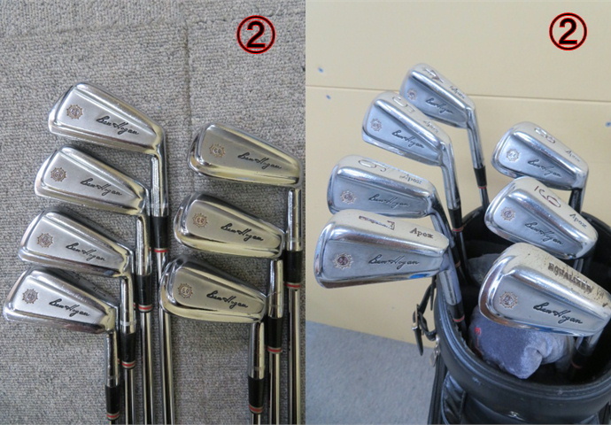 Hogan Ben Bounce Sole 1+ - Irons 0 Apex Heroes Range Driving | バウンスソールと仲間たち。古いホーガンの 1 Golfer