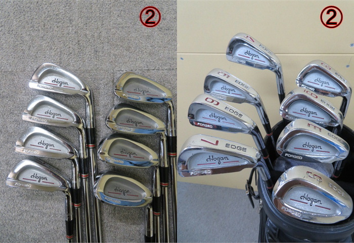 Hogan Ben Bounce Sole 1+ - Irons 0 Apex Heroes Range Driving | バウンスソールと仲間たち。古いホーガンの 1 Golfer