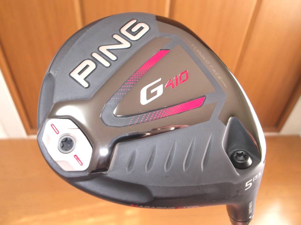  良品 PING ピン G410 5W 17.5度 TOUR 173-75 フレックス S ヘッドカバー レンチ付き(ピン)｜売買されたオークション情報、yahooの商品情報をアーカイブ公開 - オークファン 男性右きき用