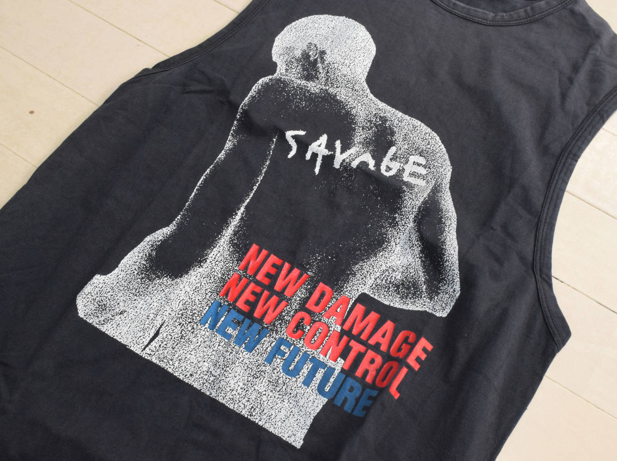 国内品 RAF SIMONS ラフシモンズ 限定 ボクサー SAVAGE タンクトップ 