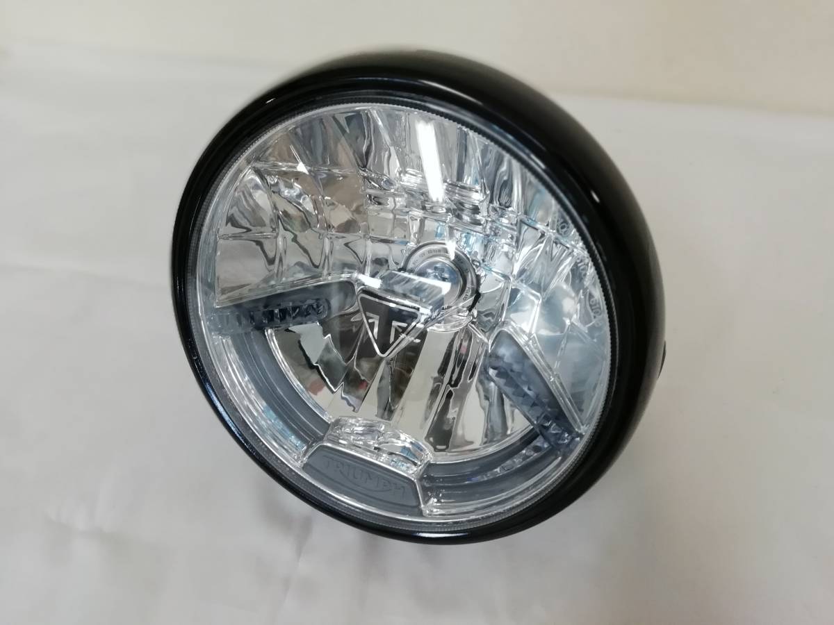トライアンフ　TRIUMPH ヘッドライト LED ジャンク品 トライアンフ ヘッドライト - | Triumph マウント LED (Street 純正