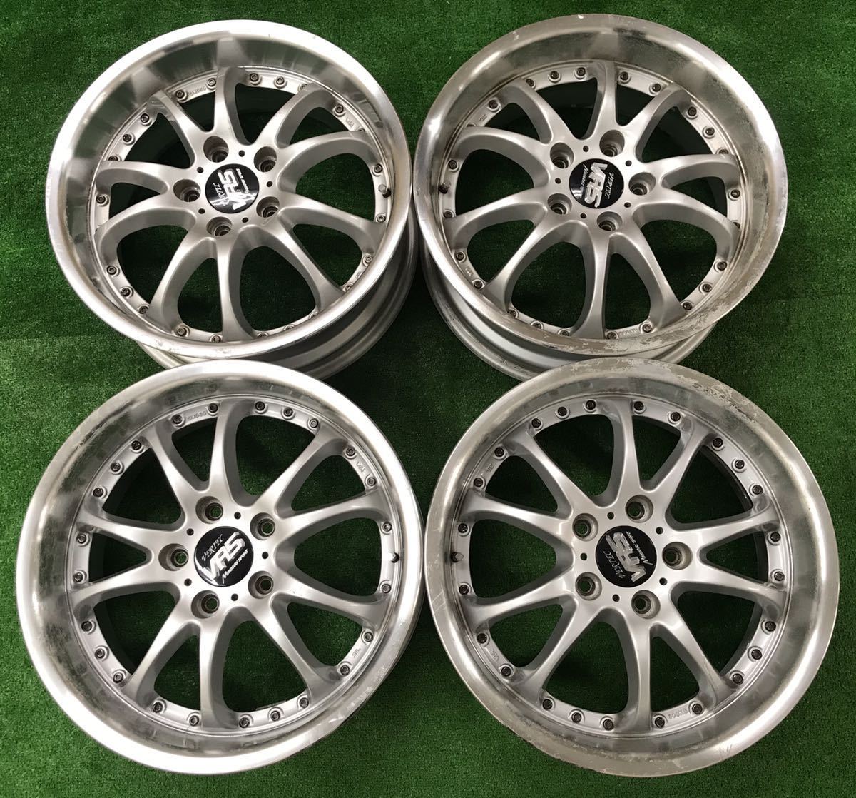 VERTEC VR5 18インチ アルミホイール 2本セット深リム