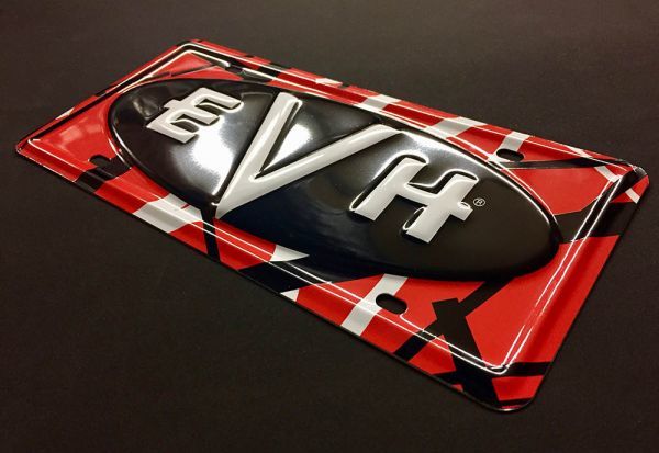 Van Halen Logo EVH LICENSE LOGO - Eddie PLATEオフィシャル 新品
