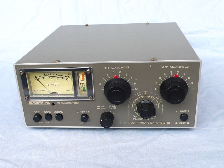 クラニシ　アンテナチューナー　NT-535　3.5~54Mhz 3.5MHz～54MHz 200Wアンテナチューナー（アンテナマッチング）クラニシ