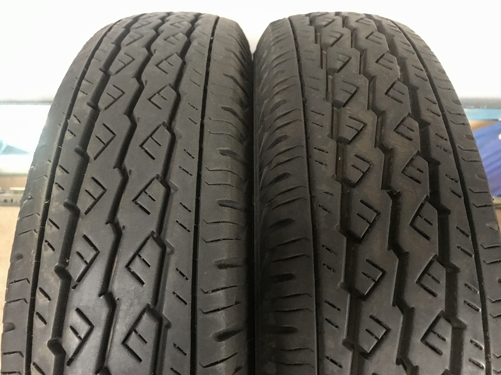165R14 6PR LT BLIZZAK VL1 22年45週バリ山手渡し希望 ブリヂストン デュラビス 165R14LT 6PR 2本 | ブリヂストン