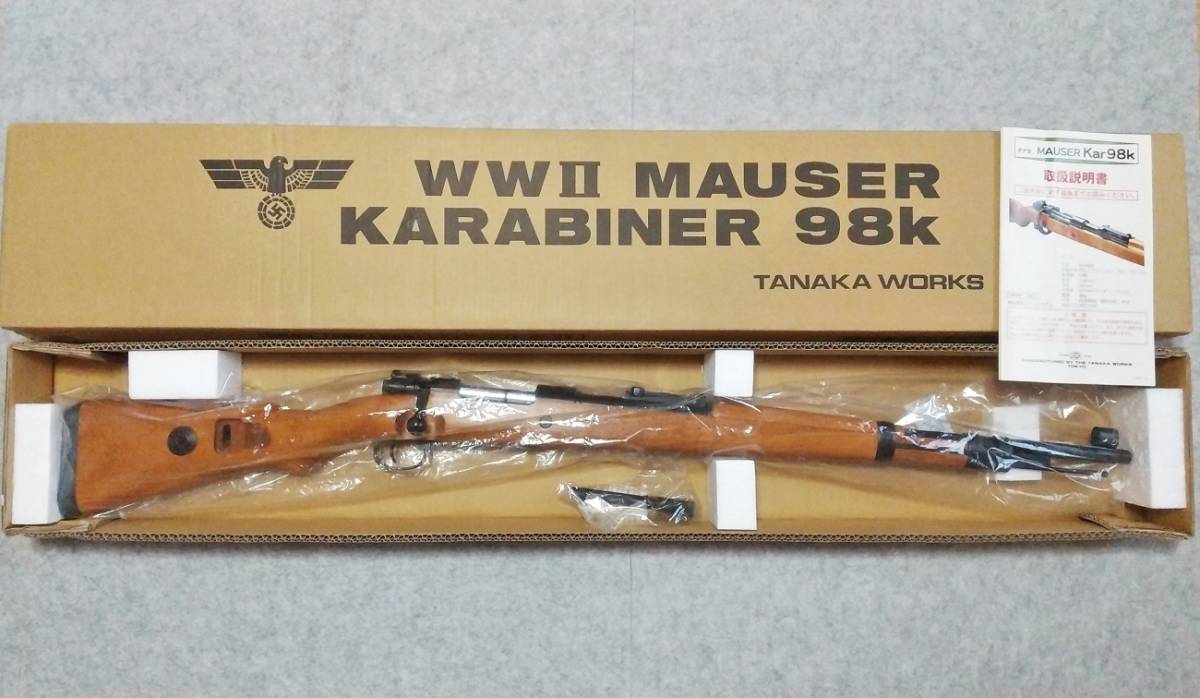 赤字超特価，豊富な タナカ モーゼル Kar98k ガスガン(ガスガン)｜売買されたオークション情報、yahooの商品情報をアーカイブ公開 - オークファン ガスガン