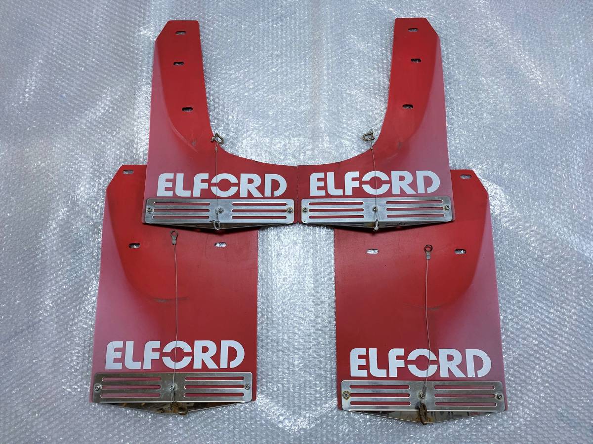 車 ELFORD 車両用マッドフラップ 4枚セット
