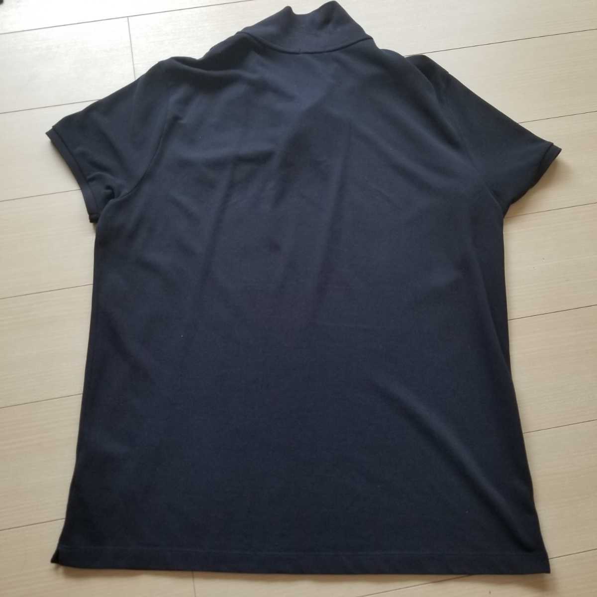 【完売品&XXL】モンクレール　MONCLERポロシャツ MONCLER モンクレール ポロシャツ ロゴ レディース ポロシャツ&frasl;XS&frasl;コットン&frasl;NVY&frasl;無地