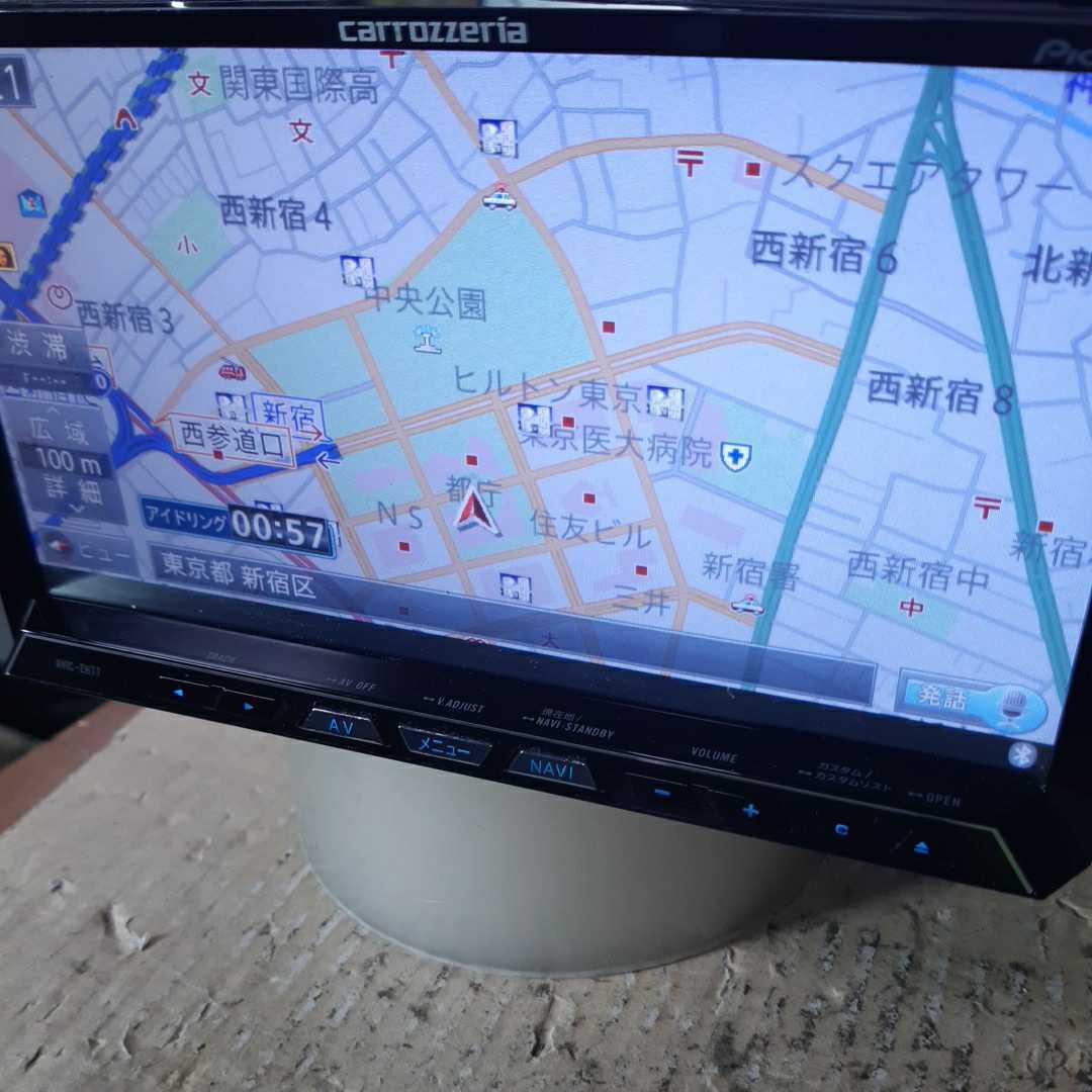 カロッツェリア 2012年地図データ AVIC-ZH77 サイバーナビ AVIC