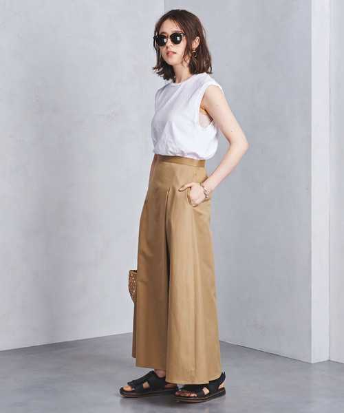 【赤字超特価，定番人気】 UNITED ARROWS ユナイテッドアローズ UWSC チノ ラップ ロングスカート 36 17 600円 タグ(スカート)｜売買されたオークション情報、yahooの商品情報をアーカイブ公開 - オークファン 女性用