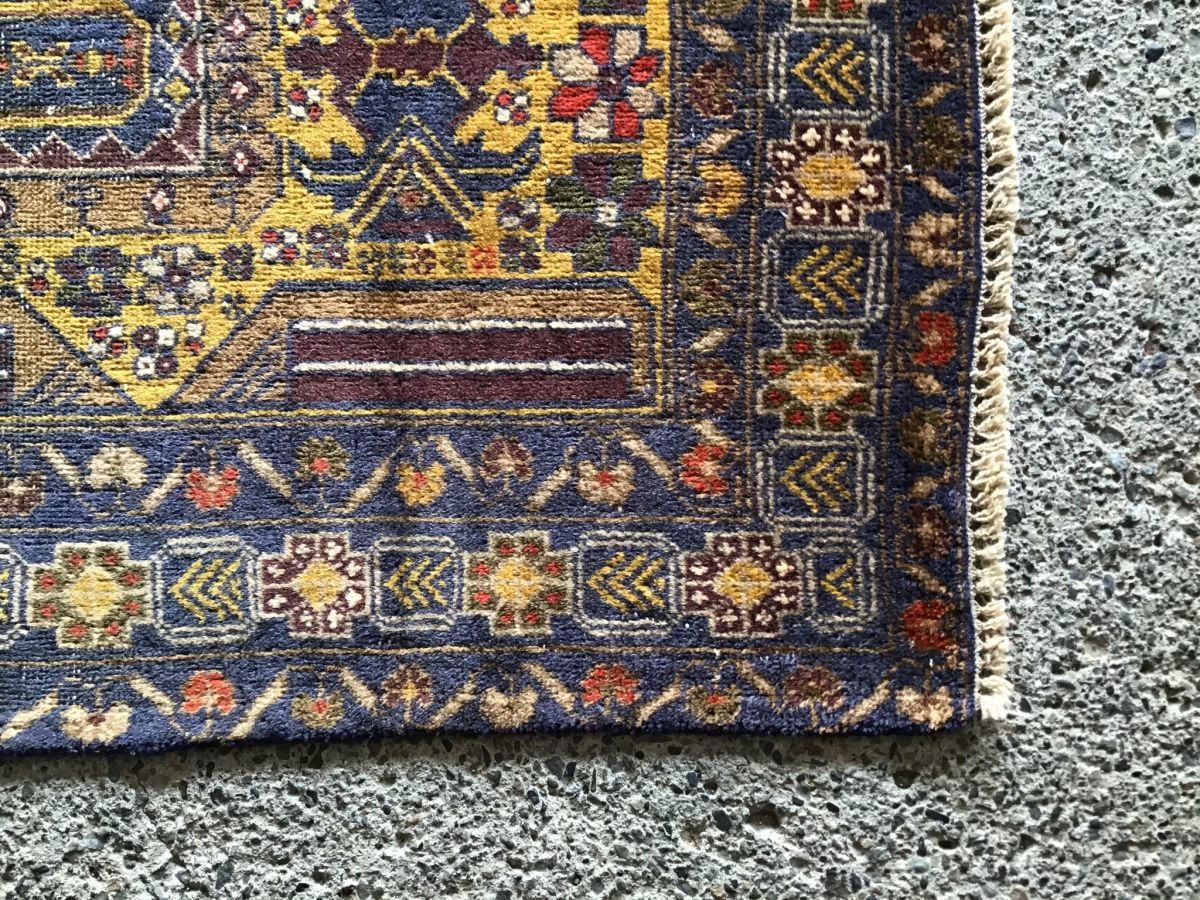 希少品 アフガニスタン・ヘラート・アドラスカン産 アンティーク 絨毯 ラグ 特大 282×92cm アフガニスタン・ヘラート・ザッカン産 絨毯 ラグ