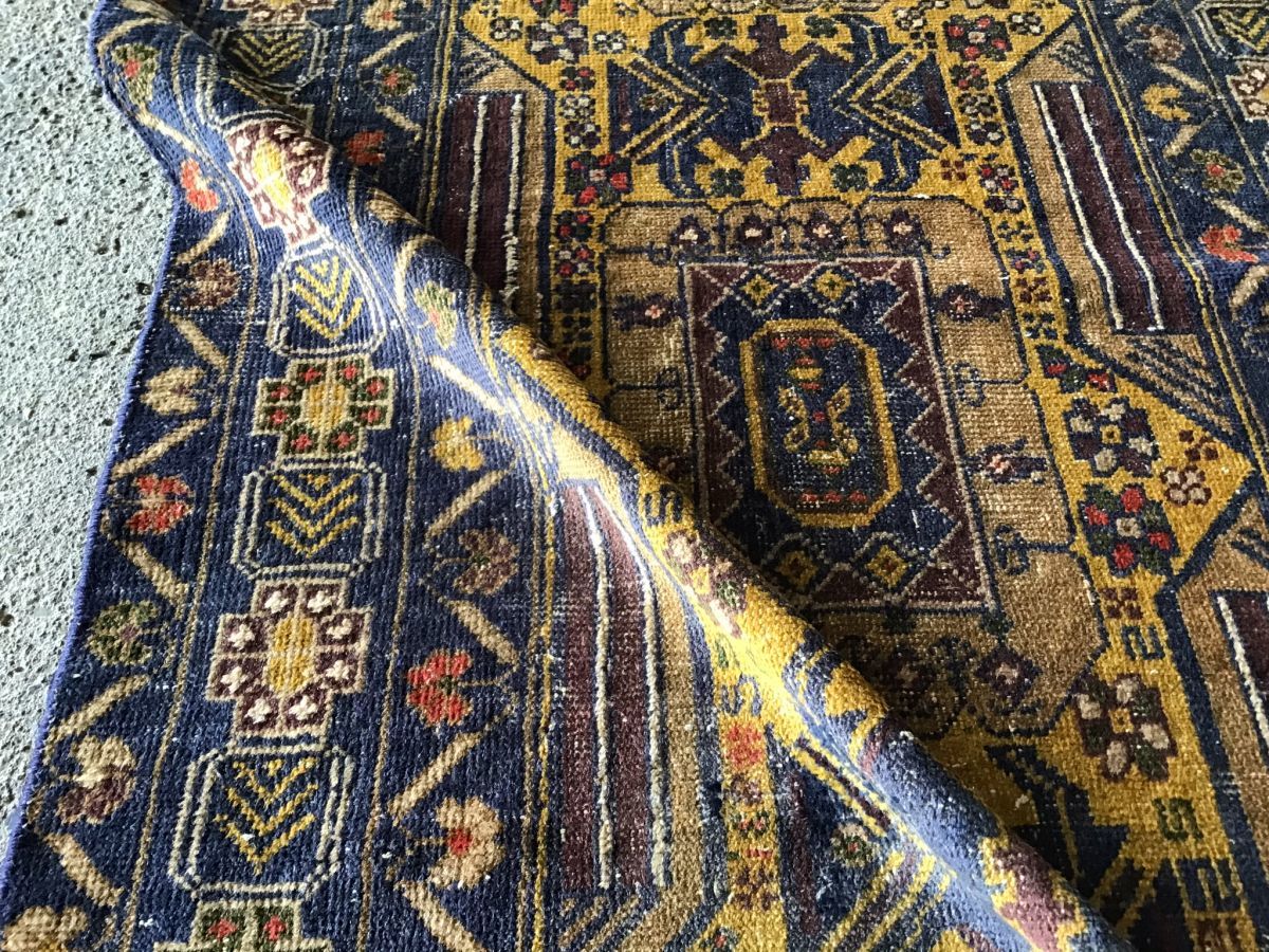 282×92cm アフガニスタン・ヘラート・ザッカン産 絨毯 ラグ