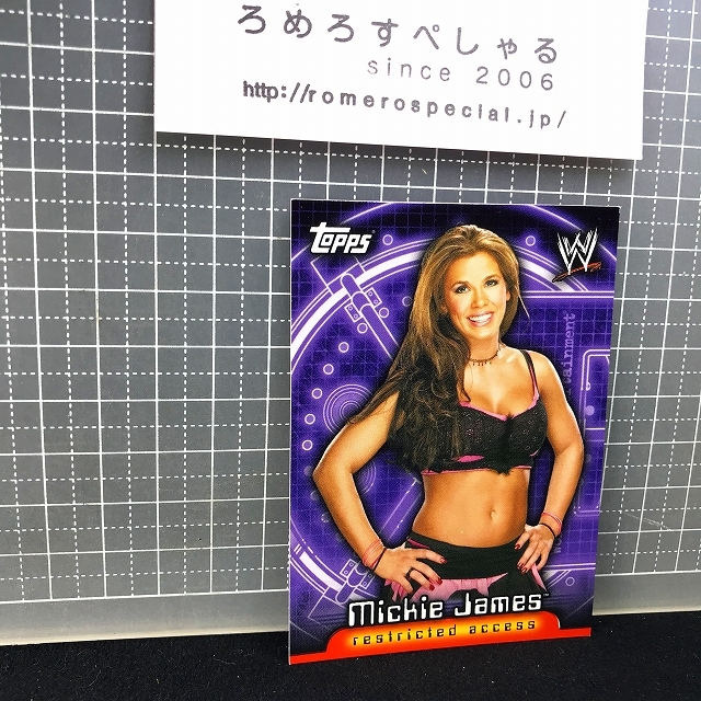 Wwe Insider 27ミッキージェームス Mickie James Toppsトレーディングカード 格闘技 プロレス 売買されたオークション情報 Yahooの商品情報をアーカイブ公開 オークファン Aucfan Com