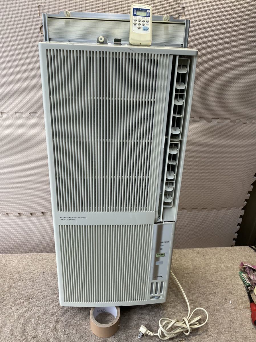 36） 窓用エアコン CORONA コロナ CWH-A1813 冷暖房兼用ウインド 