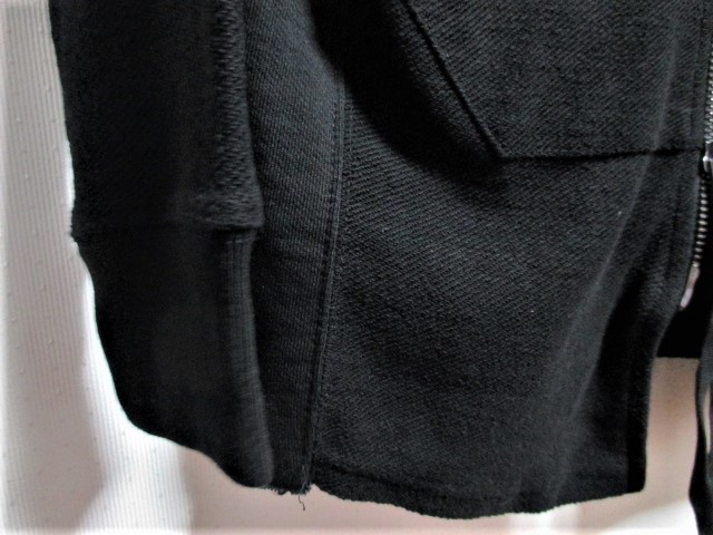 ☆ZARA ザラ ダブルジップ アシンメトリージッパーフーディ パーカー  