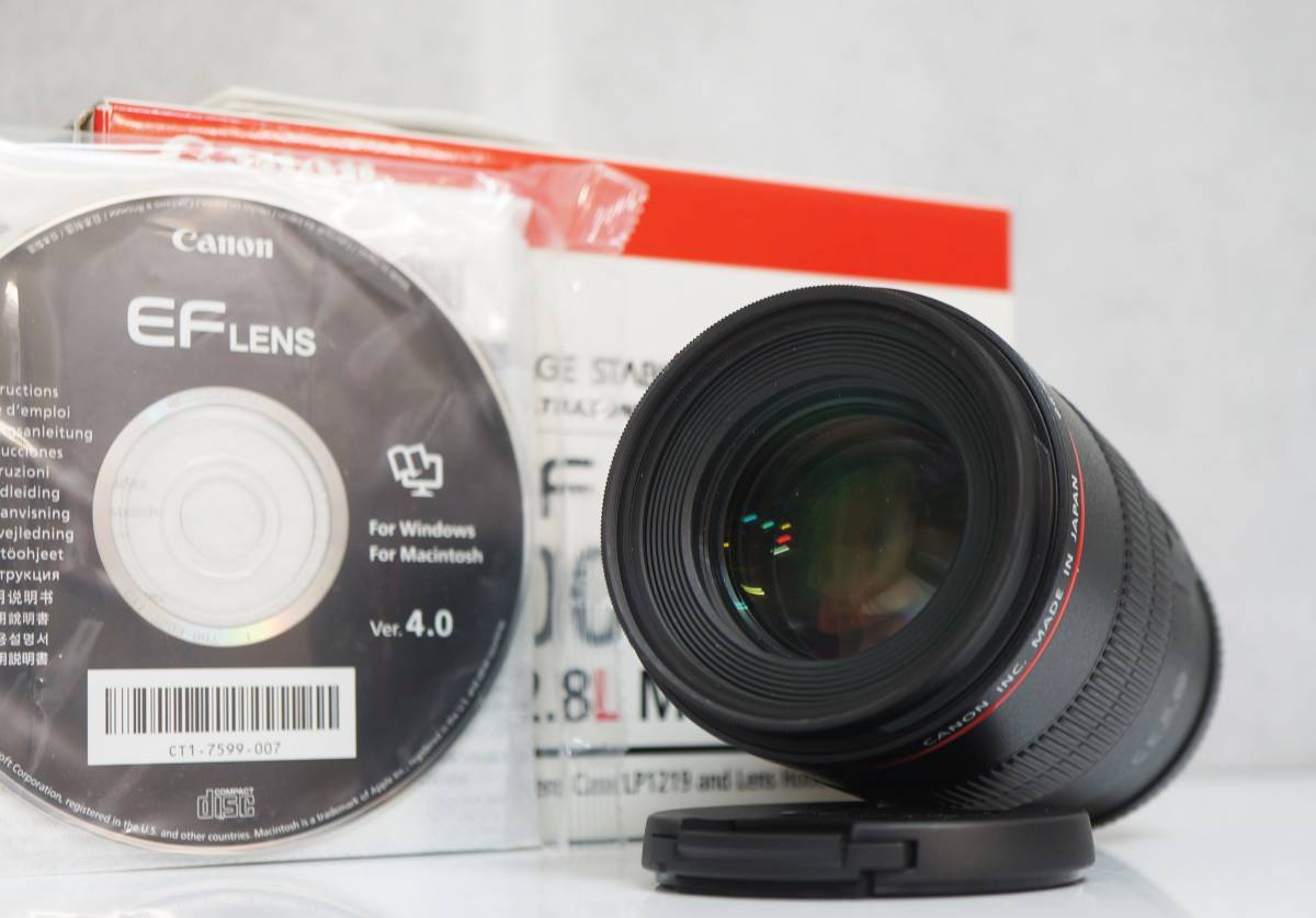 Canon キャノン Macro Lens Ef 100 1 2 8 L Is Usm 中望遠 マクロレンズ フード 元箱付き カメラ 一眼レフ 品 キヤノン 売買されたオークション情報 Yahooの商品情報をアーカイブ公開 オークファン Aucfan Com