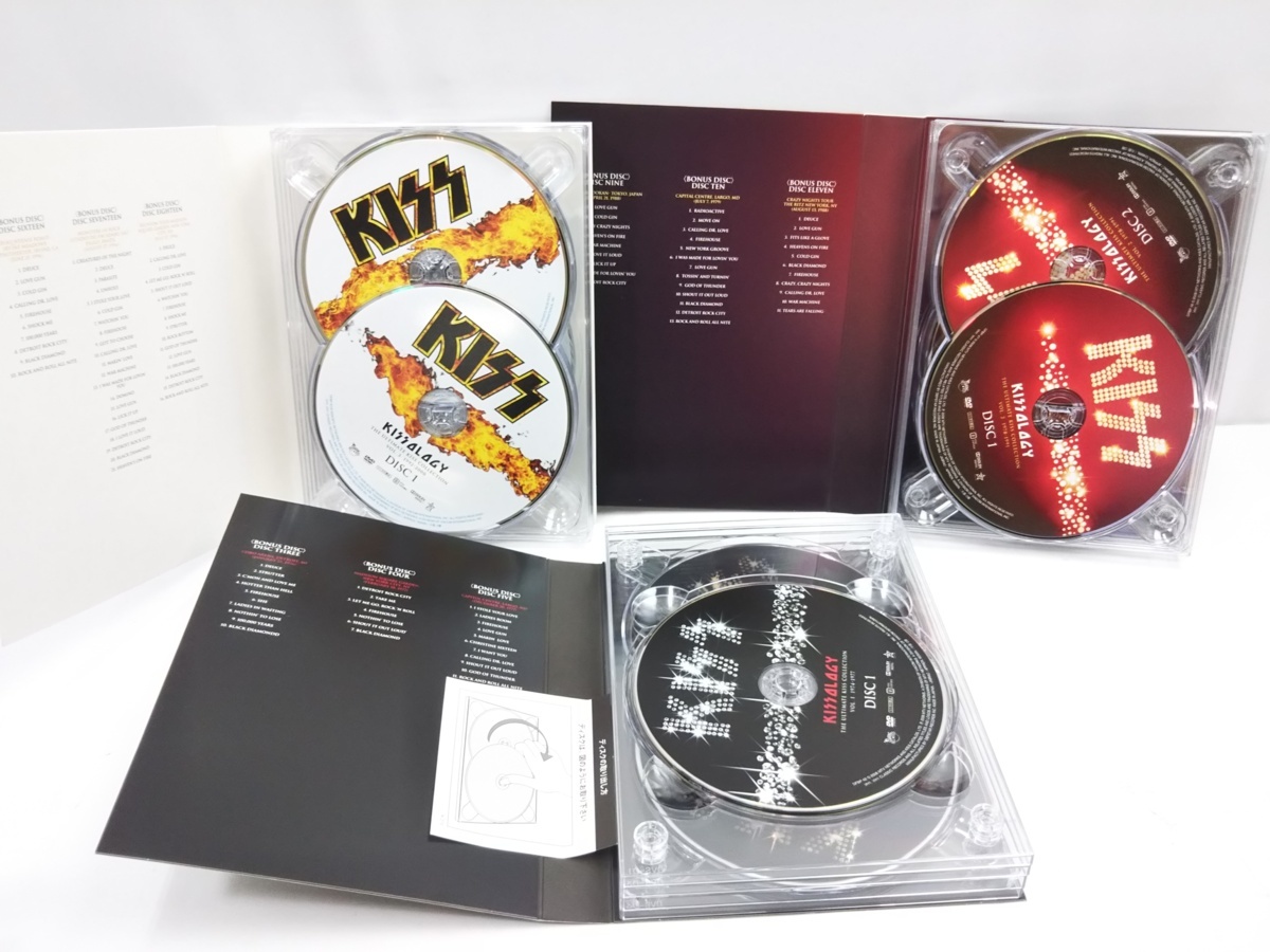 J*R様 KISS 地獄大全 DVDボックスセット（DVD18枚組） J*R様 KISS 地獄大全 DVDボックスセット（DVD18枚組） 地獄大全 ～究極! '