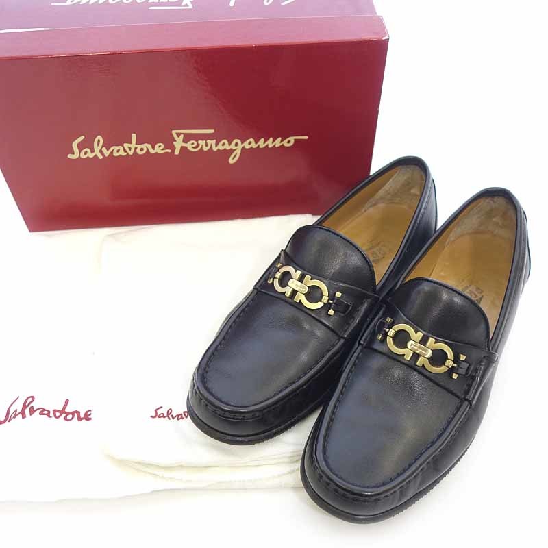 サルヴァトーレフェラガモ/SALVATORE FERRAGAMO ビット ローファー