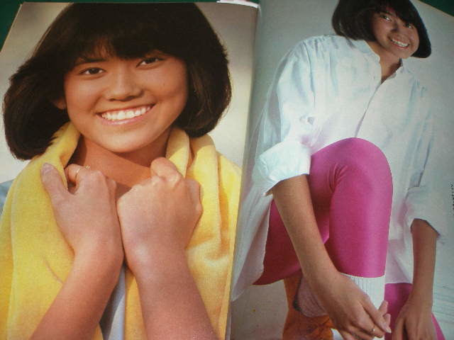 ◆スコラ/田中裕子 早見優 松本伊代 カリーナ・スカルノ 青木純 ララ 富樫トコ_4