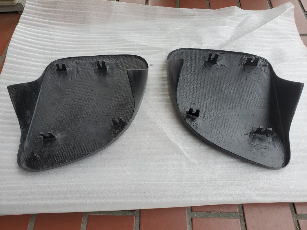 ※再出品　未使用　RX-7　fd3s　リトラカバー　カーボン RX-7 FD3S エアロパーツ FD-3S リトラカバー左右ダクト付きカーボン ミッション製