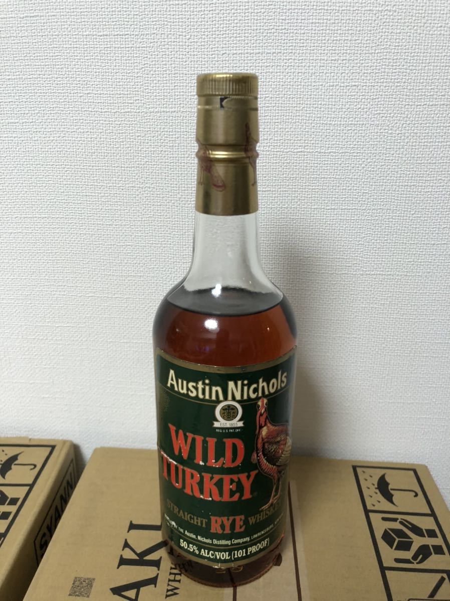 古酒 ワイルドターキー ライ 旧ボトル グリーンWILDTURKEY RYE 食品
