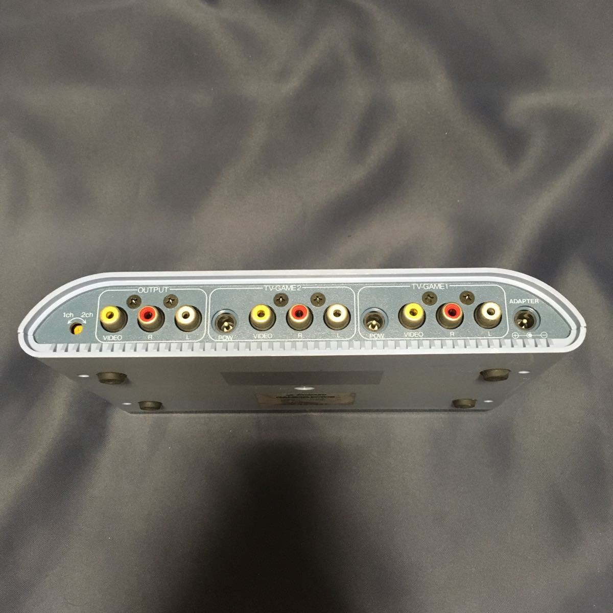 KONAMI ゲームセレクター RU003 通電確認済 AVセレクター 希少品