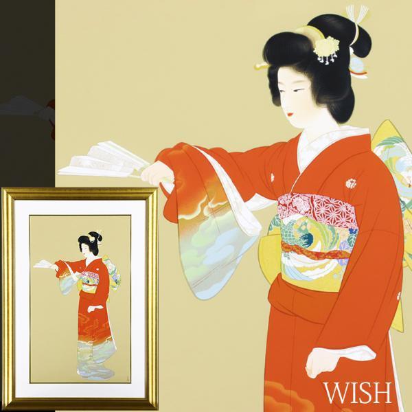 Yahoo!オークション 上村松園 シルクスクリーン ｜正光画廊 ◇上村松園