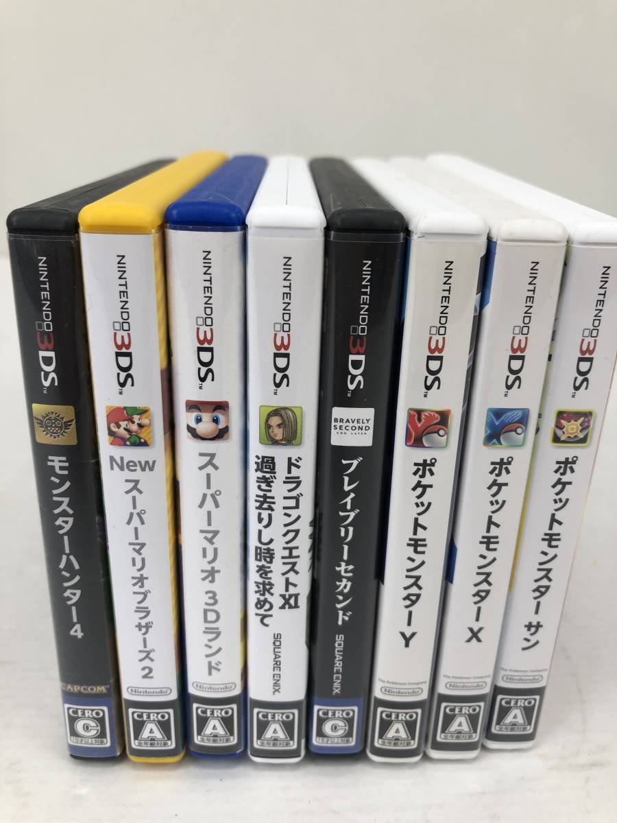 1円スタート 3ds ソフト 8本 ポケットモンスターｘ Y サン スーパーマリオ3ｄランド 他 動作未確認 品 ニンテンドー3ds専用ソフト 売買されたオークション情報 Yahooの商品情報をアーカイブ公開 オークファン Aucfan Com