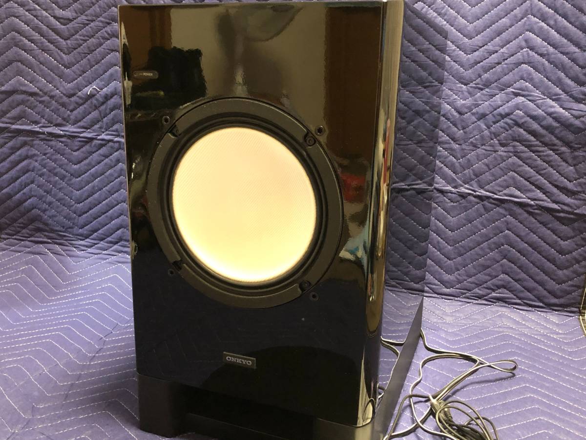 ONKYO SL-D501 SL-D501(B) アンプ内蔵サブウーファー オンキョー