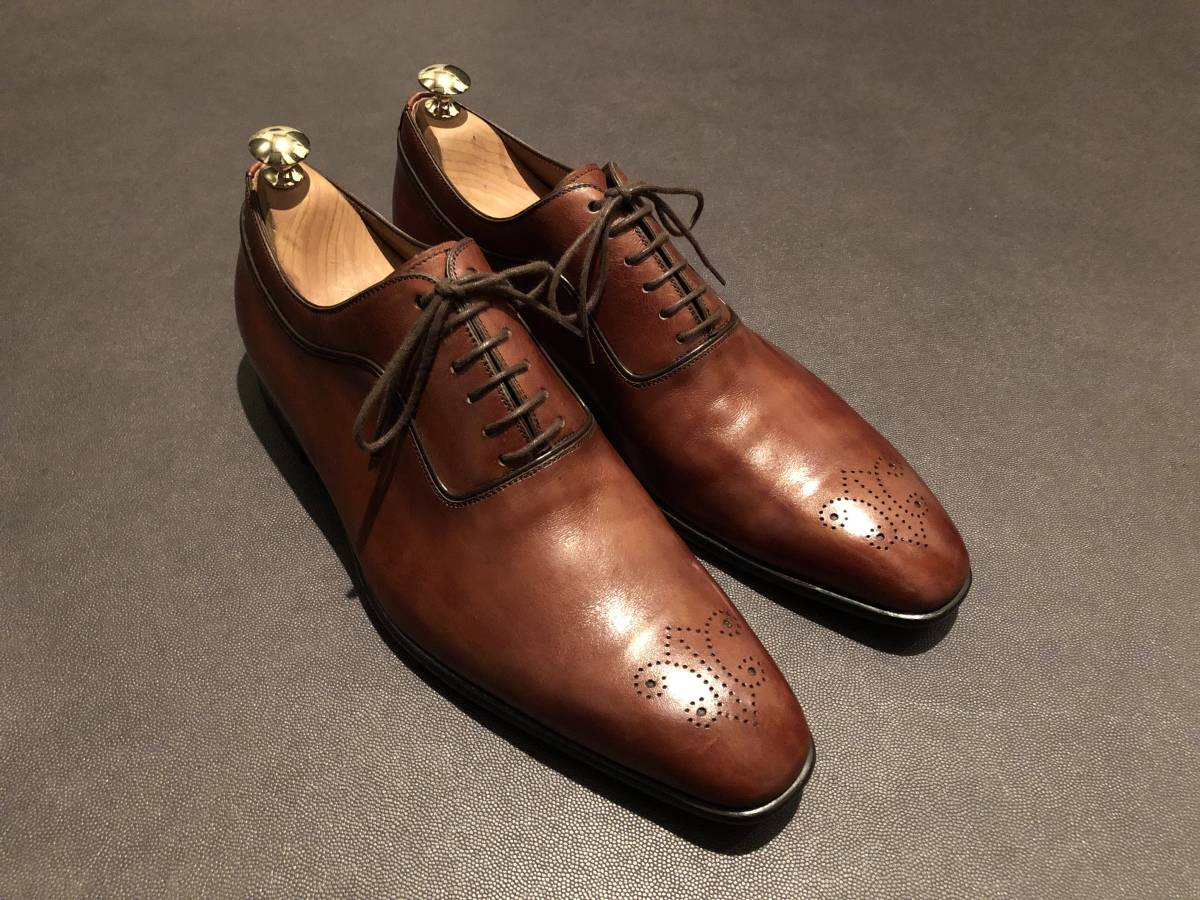 MAGNANNI マグナーニ プレーントゥ・メダリオン ドレスシューズ 