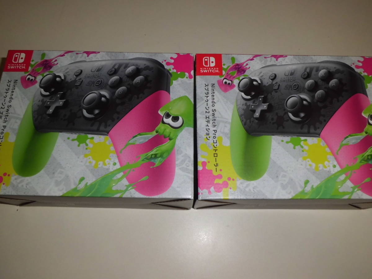 Nintendo Switch Proコントローラー スプラトゥーン2エディション プロコン ゲーム スプラトゥーン 格安 ニンテンドースイッチアクセサリー 売買されたオークション情報 Yahooの商品情報をアーカイブ公開 オークファン Aucfan Com