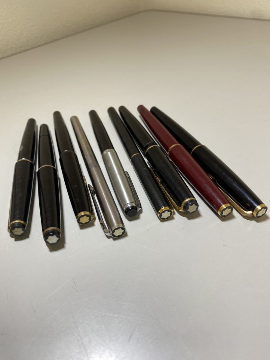 MONTBLANC モンブラン 万年筆 まとめて ジャンク 1006 ,全体的に状態が