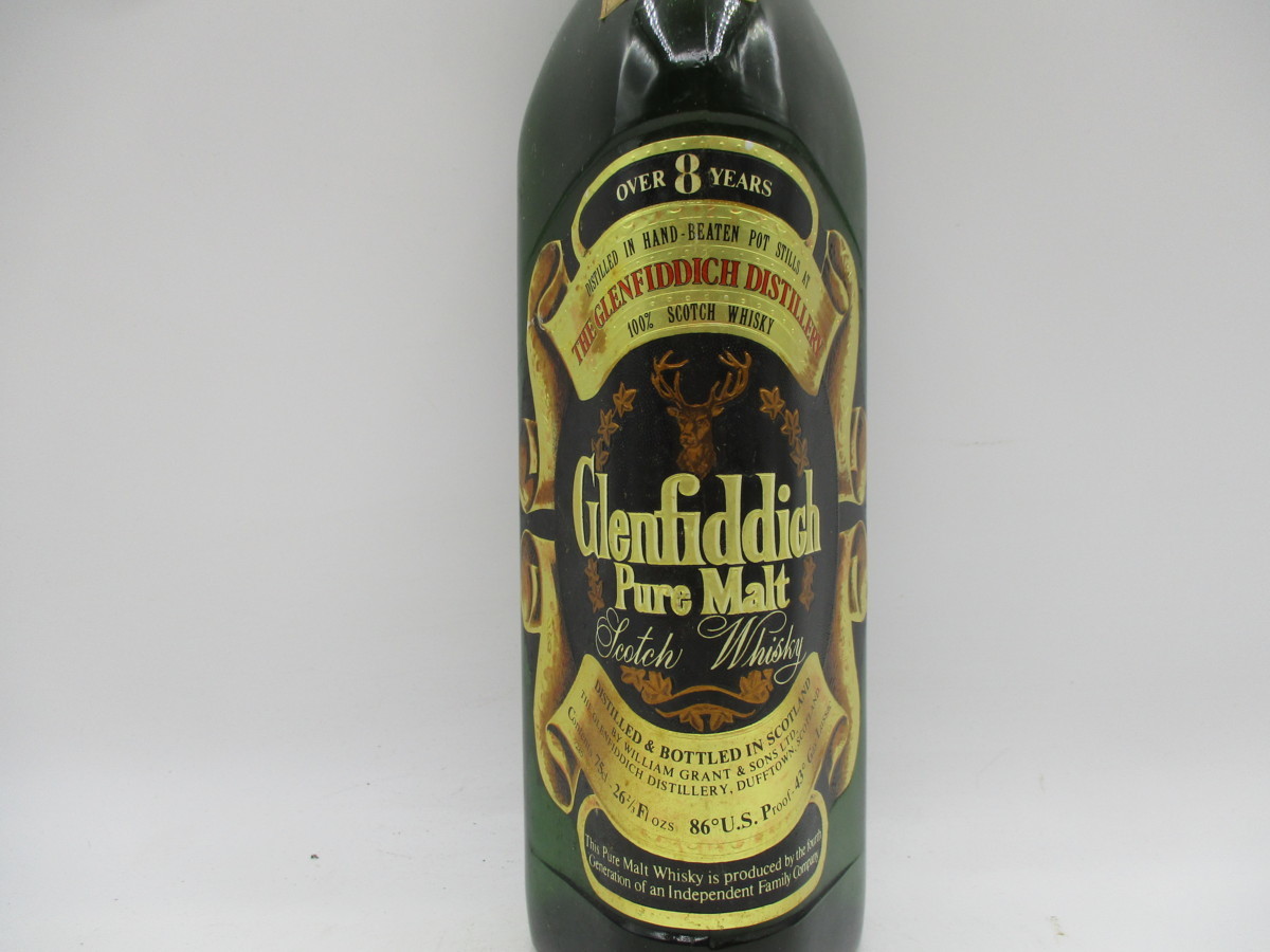 グレンフィディック Glenfiddich 8年 ピュアモルト - 0 スコッチ 8年