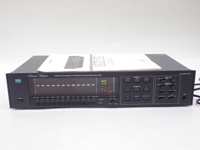 ADC グラフィックイコライザー SS-325X グライコ 説明書付き ¶ 5D6C2-8