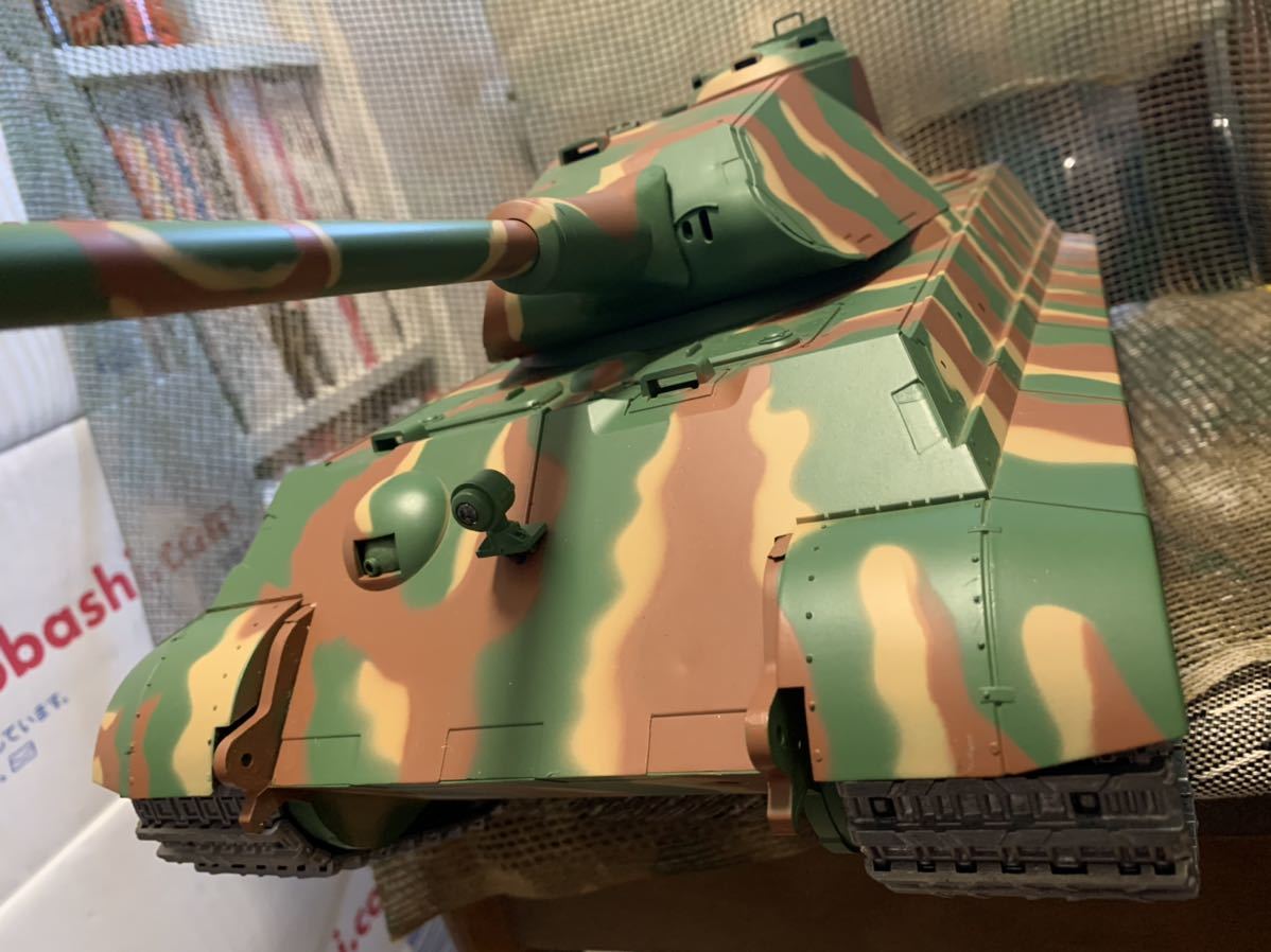 ヘンロン 1/16 ラジコン戦車 キングタイガー ☆ヘンロン1⁄16 キング