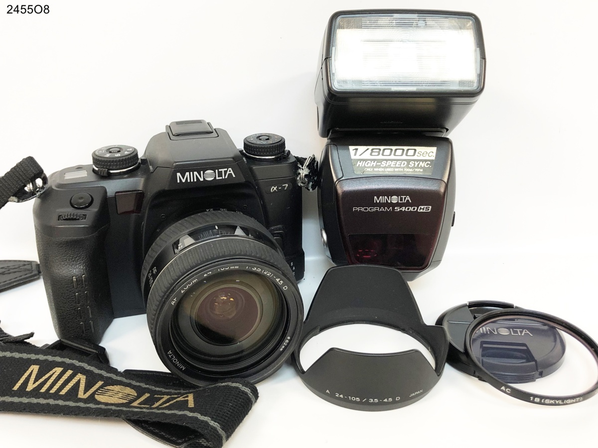 カメラ MINOLTA a-7 フィルムカメラ VC-7付属